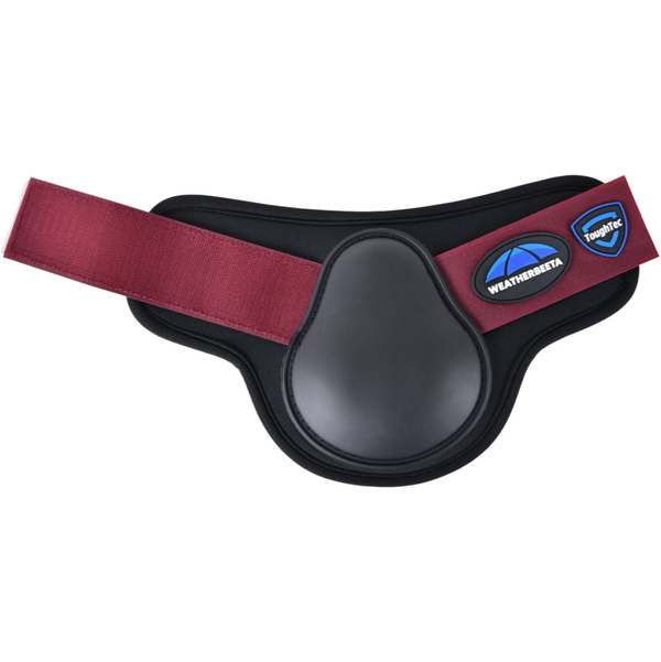 2025 WeatherBeeta Tough-Tec Prime Fetlock Boots 1027509 - Black Maroon
